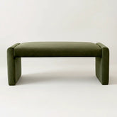 Kaia 47" Modern Waterfall Bench