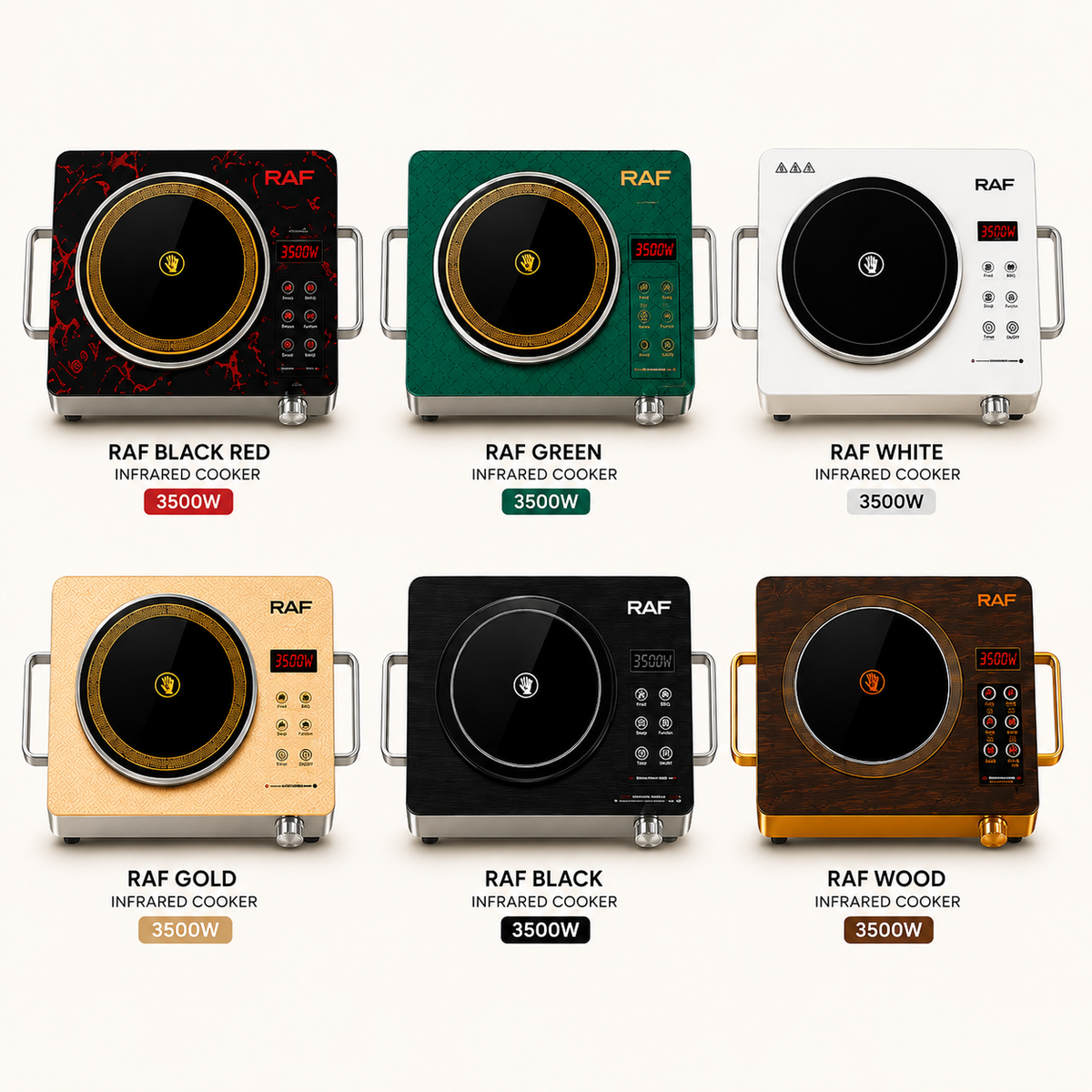3500W Infrared Cooker – Fast, Safe & Energy-Efficient Cooking
