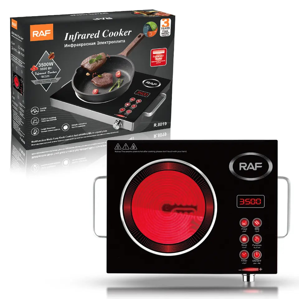 3500W Infrared Cooker – Fast, Safe & Energy-Efficient Cooking