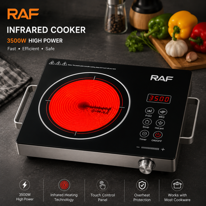 3500W Infrared Cooker – Fast, Safe & Energy-Efficient Cooking