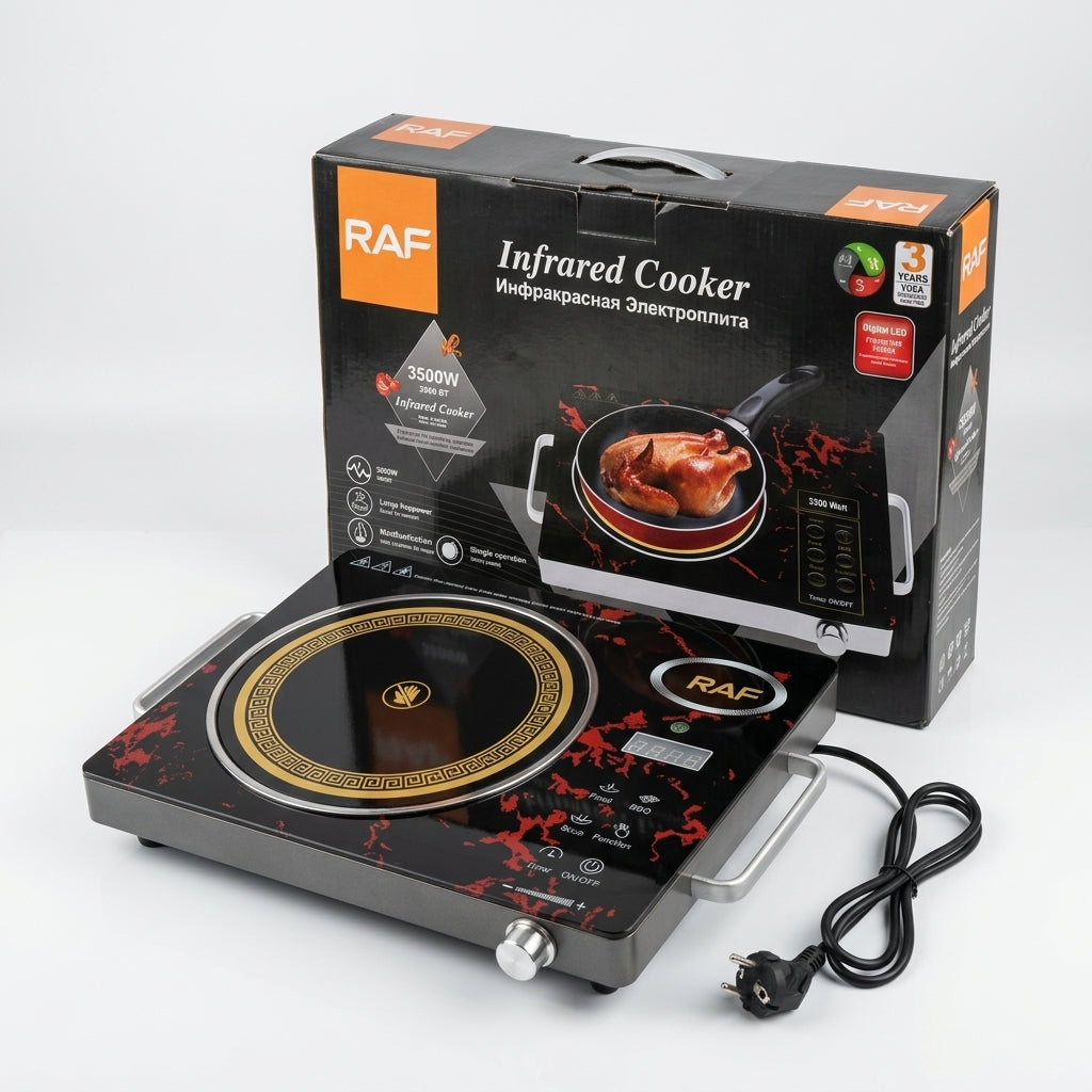 3500W Infrared Cooker – Fast, Safe & Energy-Efficient Cooking